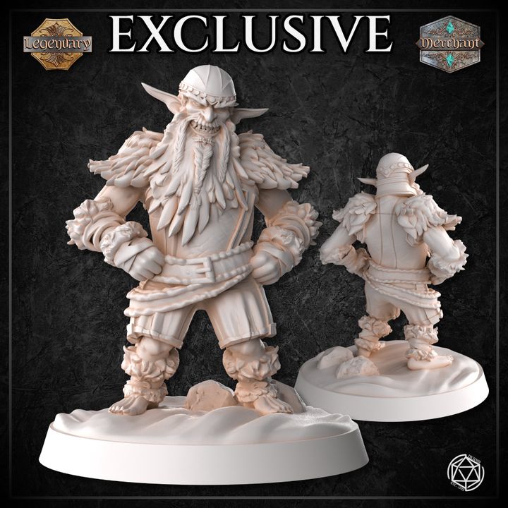 3D Printable Ice Gnome By M3DM 720X720 Ice Gnome 1